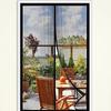 Magnetic Door Curtain Summer-Specific: Heavy-Duty Insect-Proof Mesh, Hands-Free Auto-Closing, No-Drill Install, Pet-Friendly