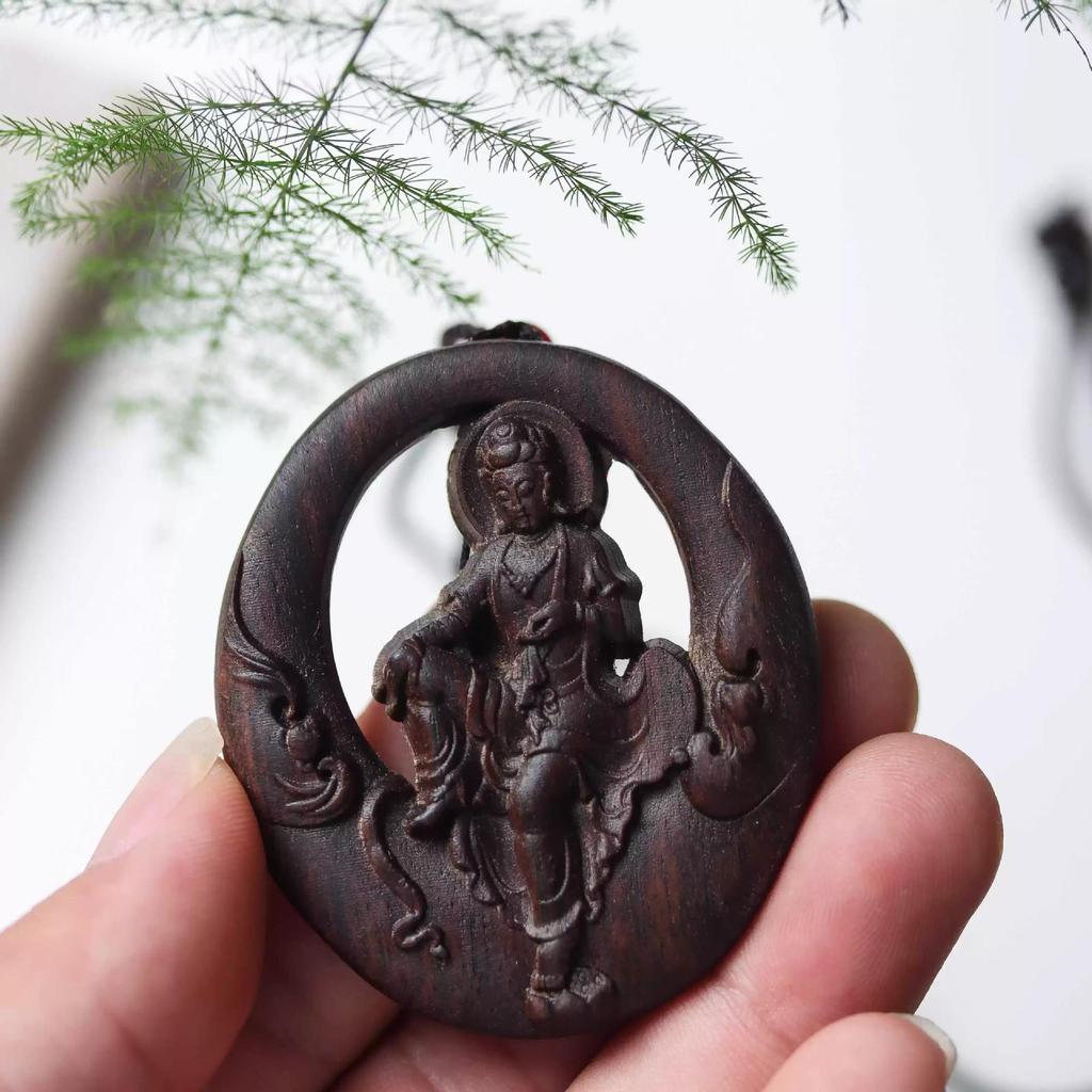 Chengui Zhao Gongming Martial God of Wealth Pendant Necklace – Five Ways God of Wealth Design for Men and Women