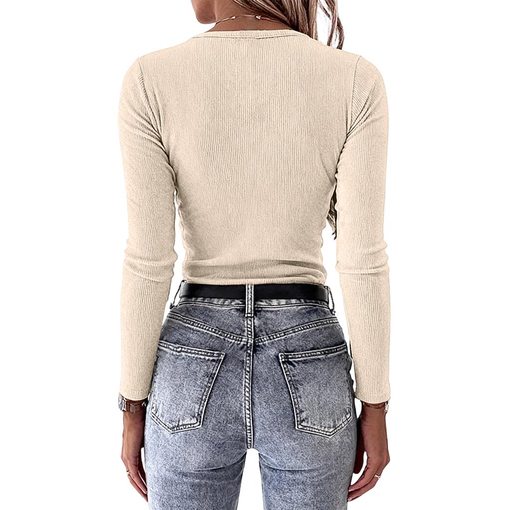Women's Fashionable Long Sleeve Elegant Commuting And Casual Top