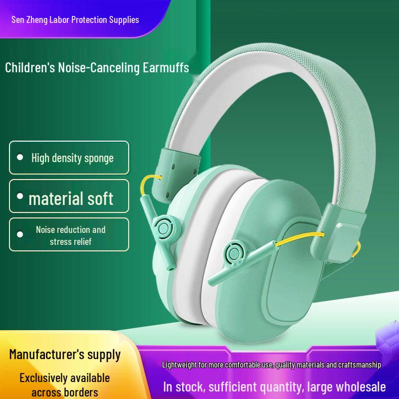 Kids' Noise-Reducing Sleep & Focus Soundproof Earmuffs