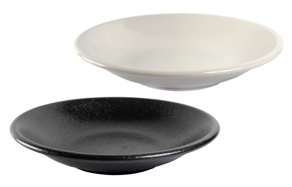 Ceramic Pasta Curry Made in Japan Ideal for Cafes and Dining Tableware & Plates, 2-Color Set, (Mino Ware), Bars, [Idaten - Select]... (White/Black)