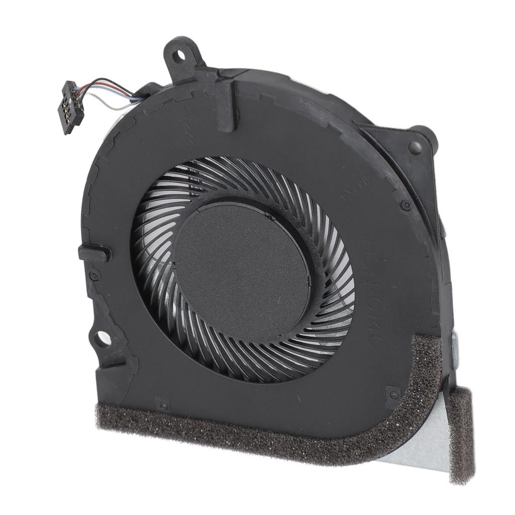 CPU Cooling Fan 4 Pin Efficient Heat Dissipation Laptop Cooling Fan Replacement for HP Probook 430 G6 Series DC5V 0.5A