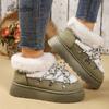 Fashion 2025 Autumn Winter Women Short Boots New Slip On Plush Snow Boots Warm Comfortable Women's Fur Shoes Botas Invierno Mujer Size36
