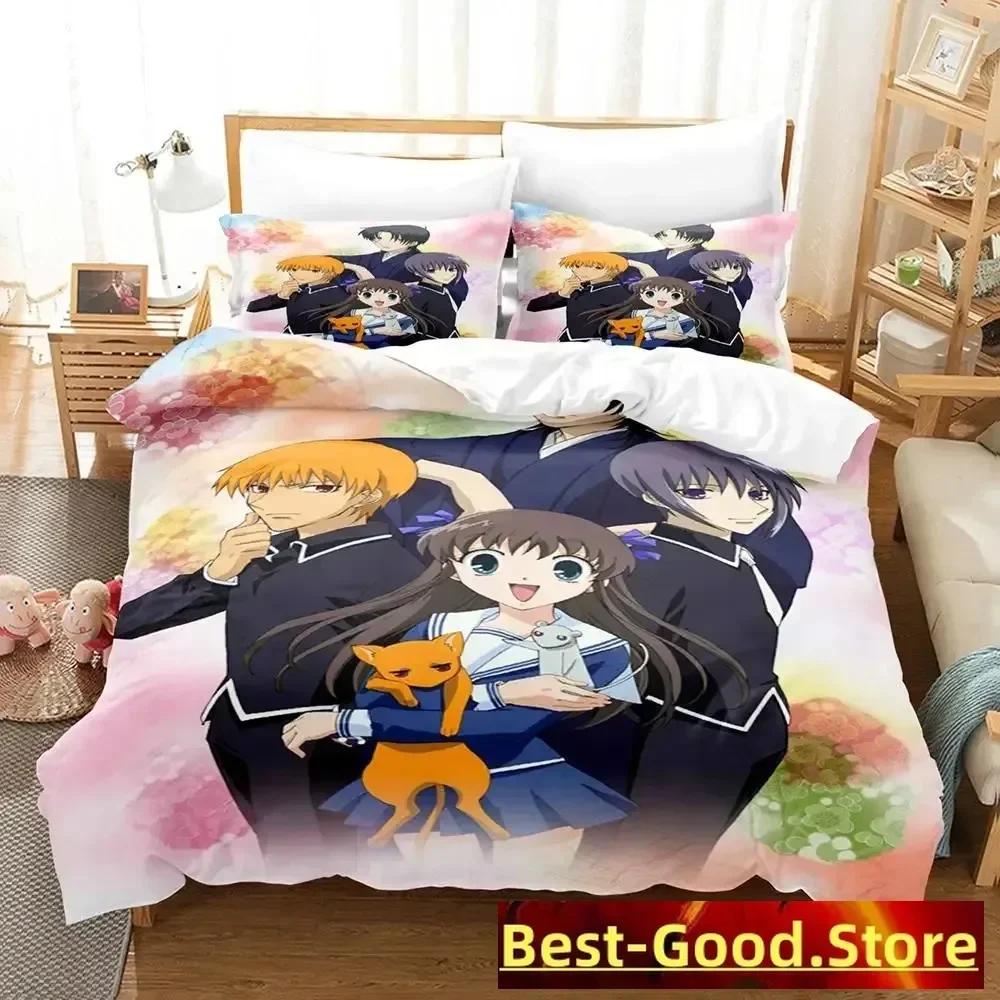 

Comforter Fruits Basket Bedding Set Single Twin Printed Bed Set With Bed Soft Single Double Queen Super King Size Comforter (quilt)-EU Single(135*200cm)3pcs