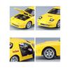 1/32 Scale Mazda RX7 FC INITIAL D Alloy Car Model Diecasts Metal Toy Vehicle Sound and Light Car Toys for Boy Children Gift