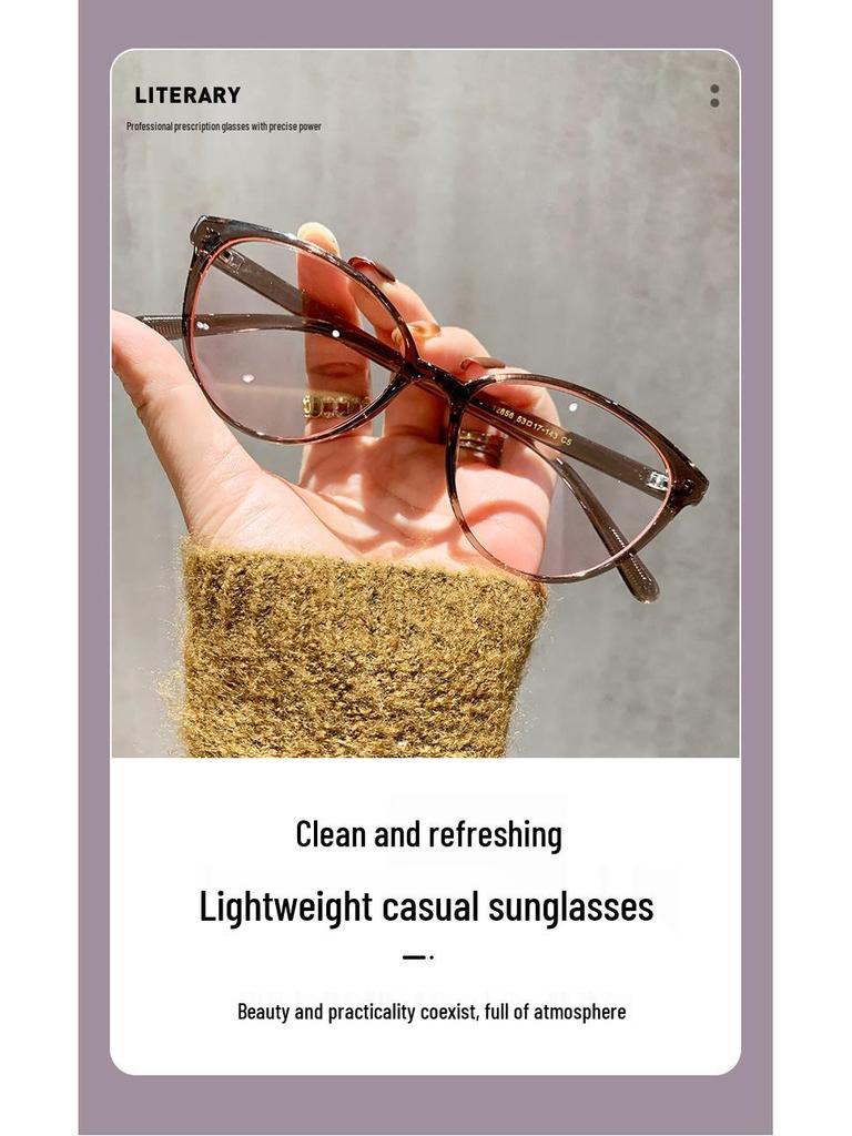 Stylish Cat Eye Gradient Sunglasses: Unisex Light Ins Street Style.