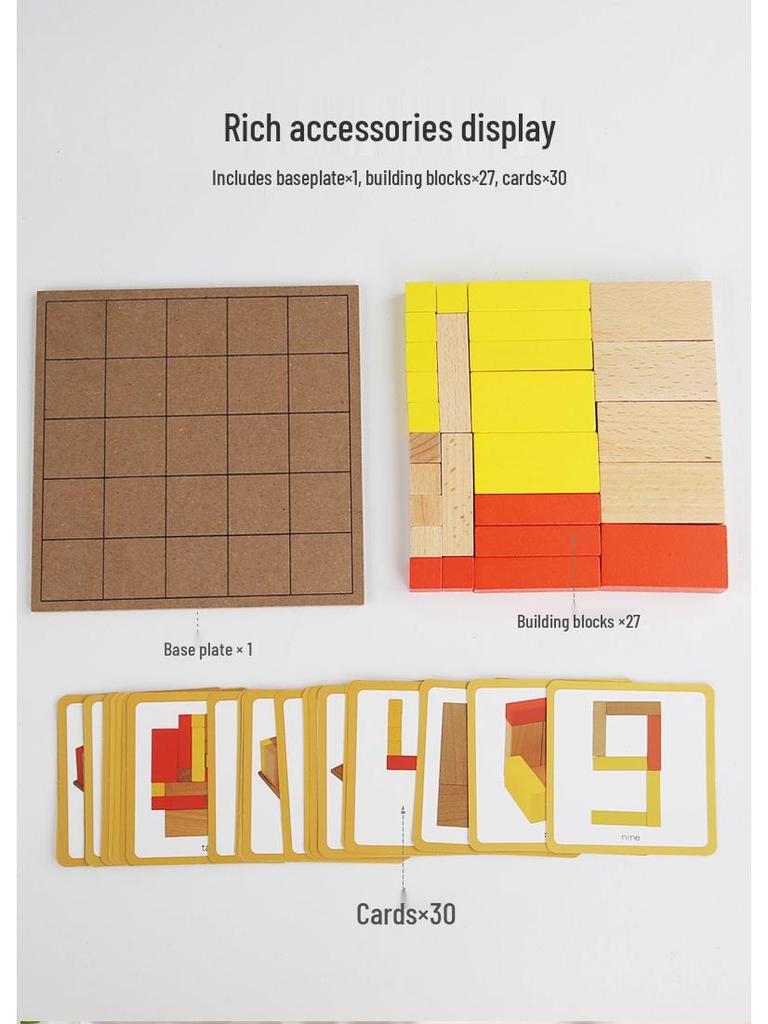 Montessori Geometric Blocks: Enhance Children's Hands-On and Thinking Skills with Parent-Child Interaction.