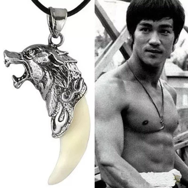 Buy Men's Wolf Tooth Pendant Necklace 