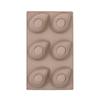 New 6/12 Cavity Silicone Mold For Mango Mousse Cakes Fruit Shaped Silicone Mold For Chocolate Silicone Mold For French Pastries