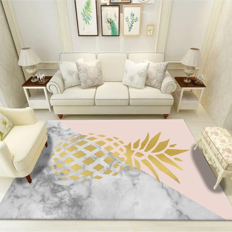 Luxury Marble Style Rugs for Living Room Home Bedroom Decor Large Size Carpet Coffee Table Non-slip Carpet