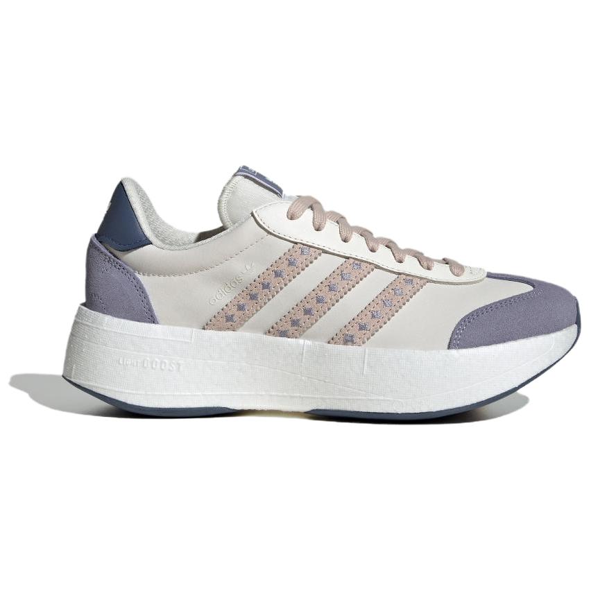 Adidas Originals City Anti Slip Wear Resistant Low Top Casual Shoes Women's Gray Sneakers JR8026