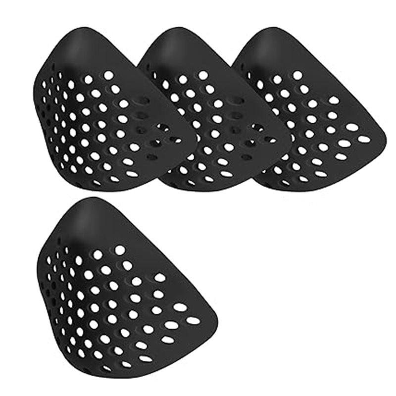 

2025 Trend For Halloween For Halloween Cosplay 4Pcs 3D Silicone Mask Inner Bracket, Face Shell Support Frame чёрный