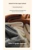 Women's Cashmere Raglan Sleeve Half-High Neck Sweater - Thickened Garter Stitch Knitwear, Versatile and Casual
