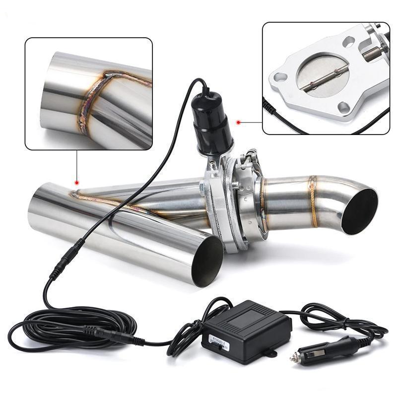 Stainless Steel Electronic Exhaust Valve Kit for Upgraded Cars