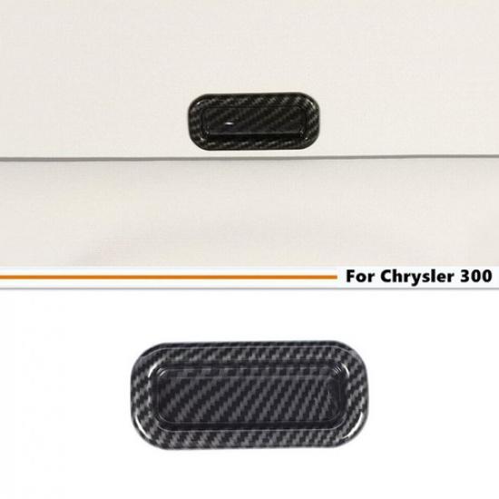 For 11- Chrysler 300/Charger Carbon Interior Roof Sun Roof Handle Cover Trim