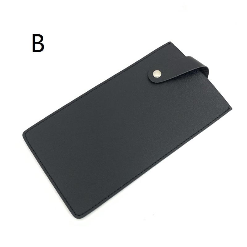 PU Leather Cleaver Protective Sheath Secure Snap Fastener Waterproof Durable for Home Kitchen Small Business Catering Use