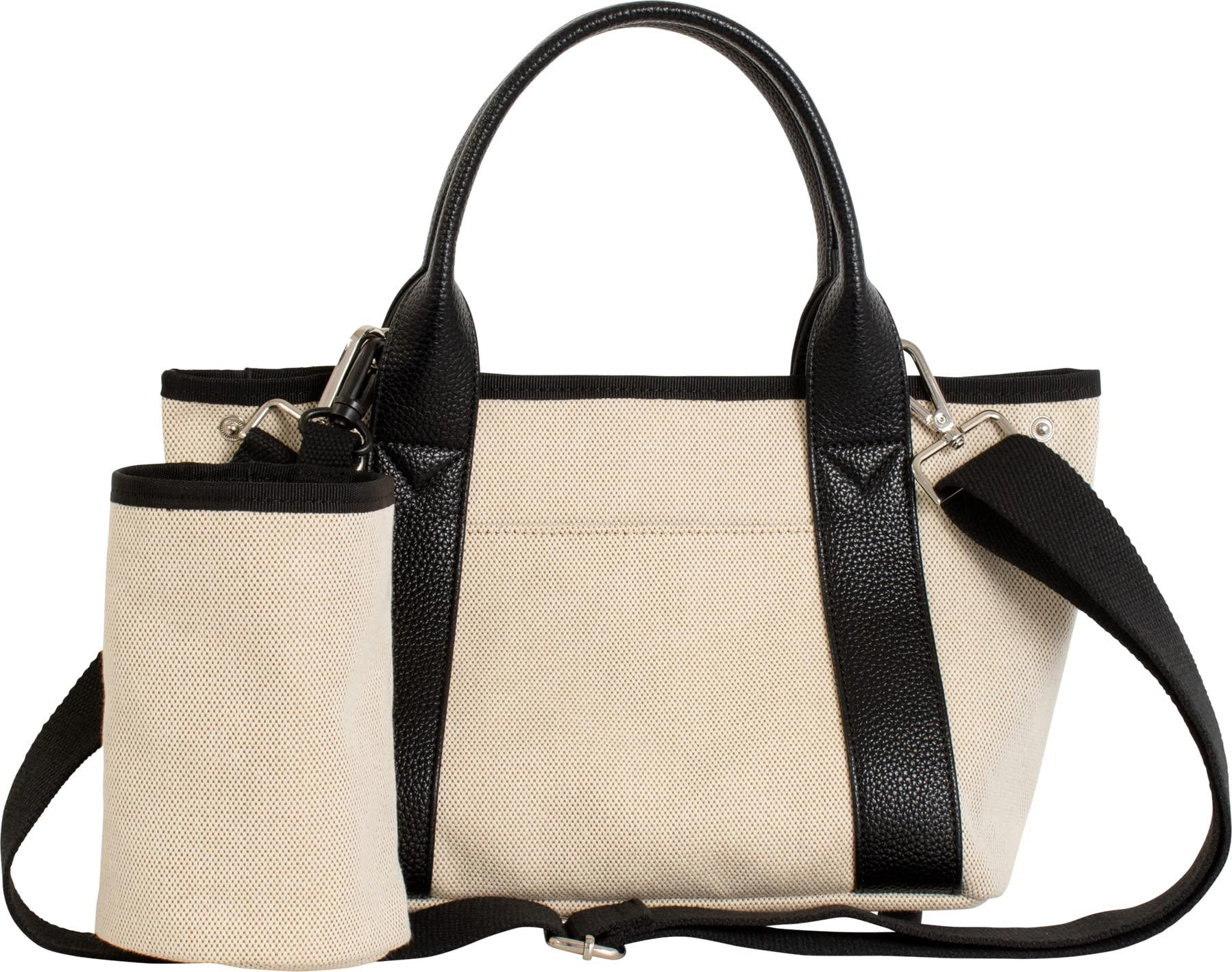 

Dog walking bag with manners shoulder large outside bottom bottle for ivory [RafiCaro] pouch, 2-way bag, handbag, capacity, pocket, studs, storage, слоновая кость