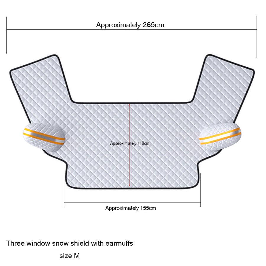 Magnetische Auto-Windschutzscheiben-Schneeabdeckung Frostschutz Sonnenschutz
