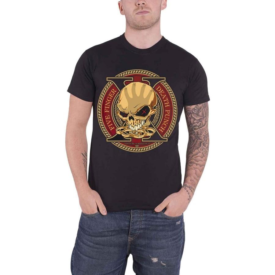 Five Finger Death Punch T Shirt Decade of Destruction New Official Mens Black Size M S