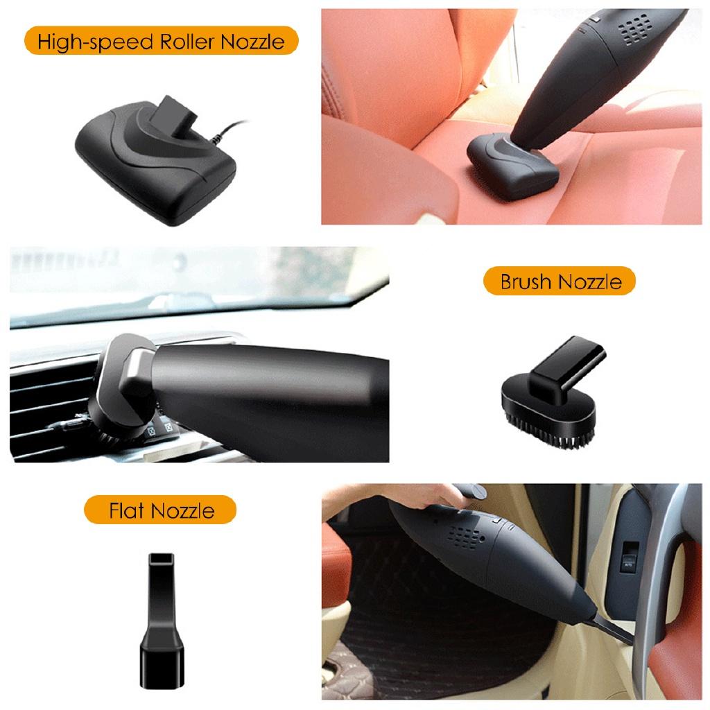 120W El Tipi Kablosuz Elektrikli Süpürge Ev Araba Islak Kuru Çift Kullanım Yüksek Güçlü Temizleme Makinesi Alet Uzatma Borusu Yeni