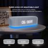 Multifunctional 15W Wireless Charging for Speaker with LED Night Light Alarm Clock for Home Office and USB