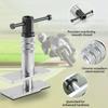 Motorcycle Brake Maintenance Tool 500LB Force Capacity Durability Iron Frame Anti Slip Grip Suitable For DIY Enthusiasts