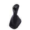 Durable Black Leather Shift Knob Cover for Mercedes Manual Transmission