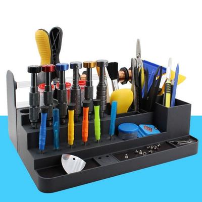 Plastic Screwdriver Holder Large Capacity Phone Repair Tool Holder  for Home