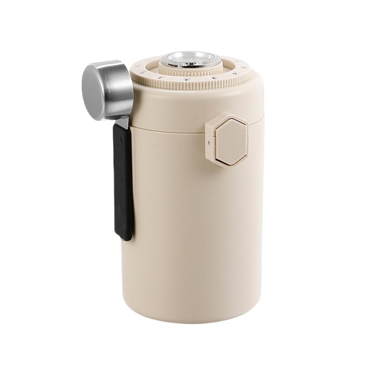 

Coffee Storage 16.3x9.5x9.5cm Coffee Canister Coffee Beans Freshness Keeper Coffee Canister Countertop Storage белый