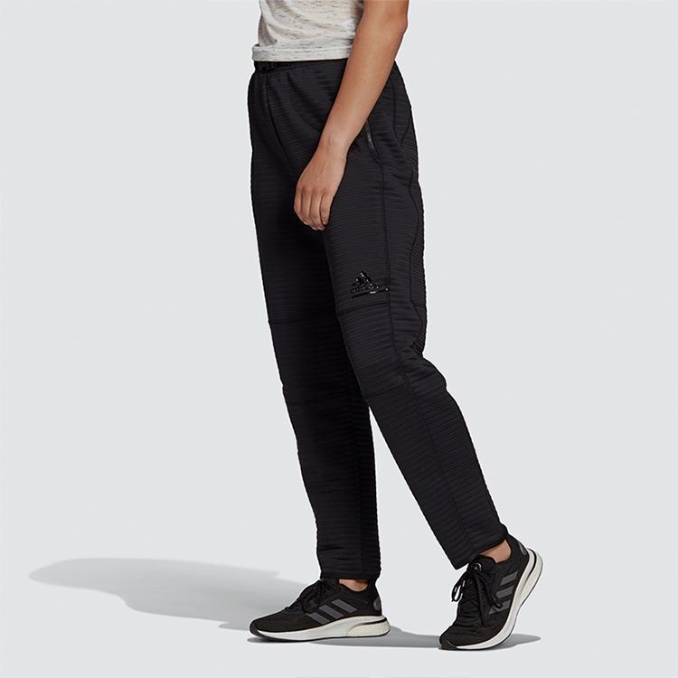 Adidas Zne A P C.rdy Loose-Fit Sports Pants With Belt Women Bottoms Black GU8174