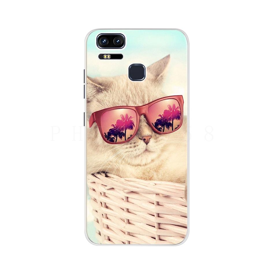 For Asus Zenfone 3 Zoom ZE553KL Case Zenfone Zoom S Z01HD Z01HDA Silicone Soft TPU Phone Back Cover Cases For Asus ZE553KL Funda