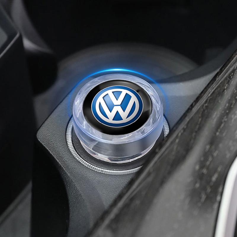 VW Car Cigarette Lighter Cover DustProof Decoration Cap For Volkswagen VW Scirocco GOLF MK6 Polo Tiguan PASSAT