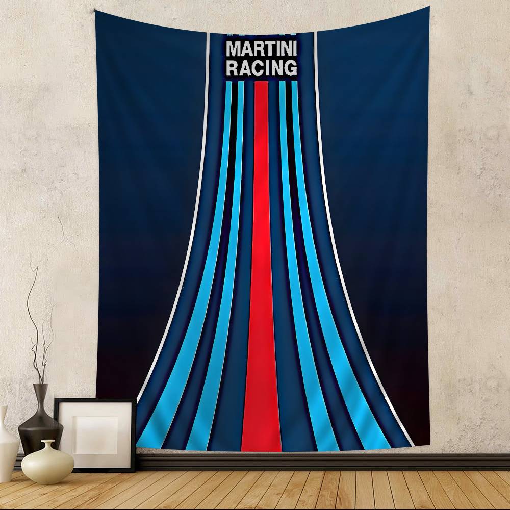 MMartini Racing Anime Tapestry Hanging Tarot Hippie Wall Rugs Dorm Home Decor