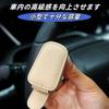 Jingelmall Sunglasses Holder Car Car Accessories Car Sunglass Holder Sunglasses Clip Car Glasses Storage Leather Easy Installation 2pcs (Gray)