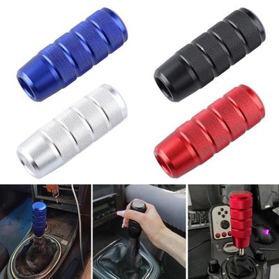 95MM Universal Non-Slip Gear Shift Knob Manual Transmission Aluminum Knurled Shifter Lever Knob Car Interior Accessories