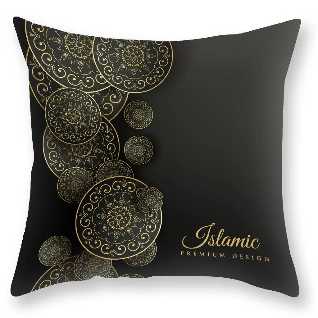 Mandala Decorative Pillowcase Pillowcase Square Sofa Pillowcase Mandala Cushion Cover Home Decor