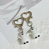Eleganter Charme 3D Pinguine Schlüsselanhänger Robuste Harz Modeaccessoire Praktisch für Paare und Liebhaber Geschenkideen