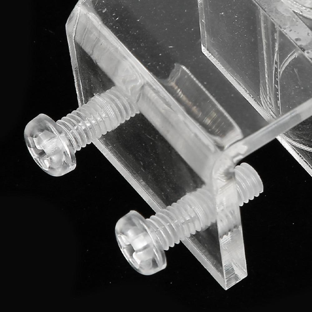 

High Transmittance Acrylic Aquarium Pipe Clip Transparent Aquarium Pipe Holder Fish Tank