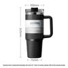 40oz Auto-Becher 304 Edelstahl Stroh Thermobecher Kalt Bullock Becher Auto Wasserbecher Wasserflasche Hydroflask Trinkflasche