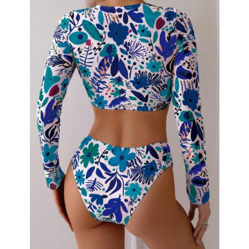 Women S Split Swimsuit Sleeveless Sun Protection Bikini Sexy Swimwear