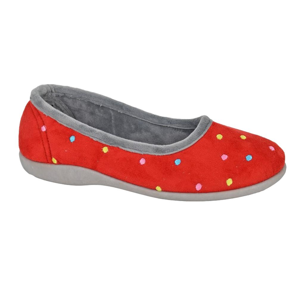 Sleepers Womens/Ladies Isla Dotted Slippers