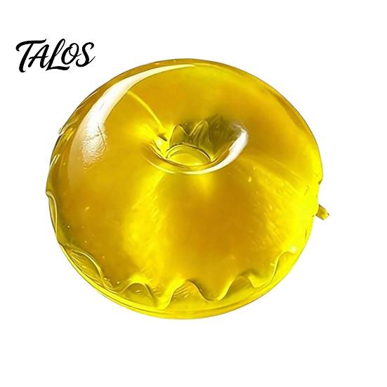 Sensory Play Materials Coconut Oil Squeeze Toy, Donut Ball, Handmade Christmas Stocking Stuffers Slow Rebound Fidget Toy for Stress Relief Ball