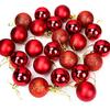 Electroplated Plastic Christmas Ornaments: 3/4/5/6/8cm Ball Set for Tree