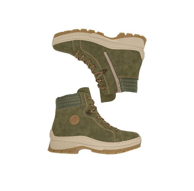 Rieker CEO-X9334-54 Green Ankle Boots