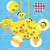 Children Multiplayer Fishing Magnetic Tabletop Game Toy Little Bee Chessboard Game Interactive Education Toy Party