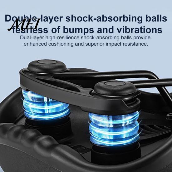 Comfortable Seat Cushion Bicycle Cushion, Shock-Absorbing Memory Foam Bike Saddle, Ergonomic Breathable Padded Seat, MTB Road Mountain Accessories