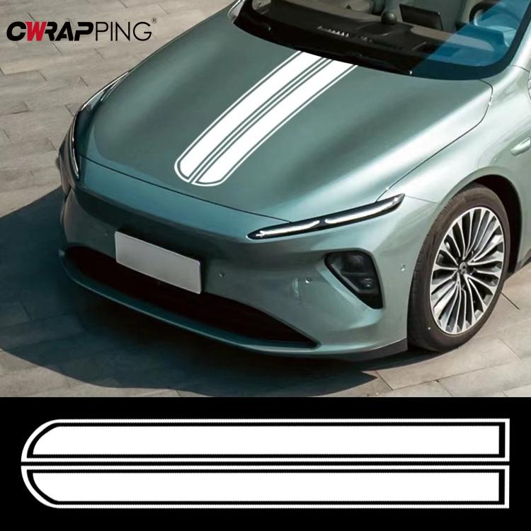 Car Hood Bonnet Sticker Auto Body Decoration Decal  Racing Style Vinyl for Fashion Graphics Universal Tunning Car Accessories