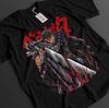 Berserk Shirt Guts Tshirt Casca T-Shirt Griffith Top Warrior Anime Unisex Tee