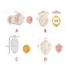 Mirror Frame Fondant molds cupcakes Top Decorations Biscuit Decorations Craft Tool Resin Moulds Christmas Fondant molds