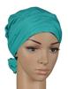 Women's Head Scarf Lara Turquoise Cotton Turban Also After Chemotherapy